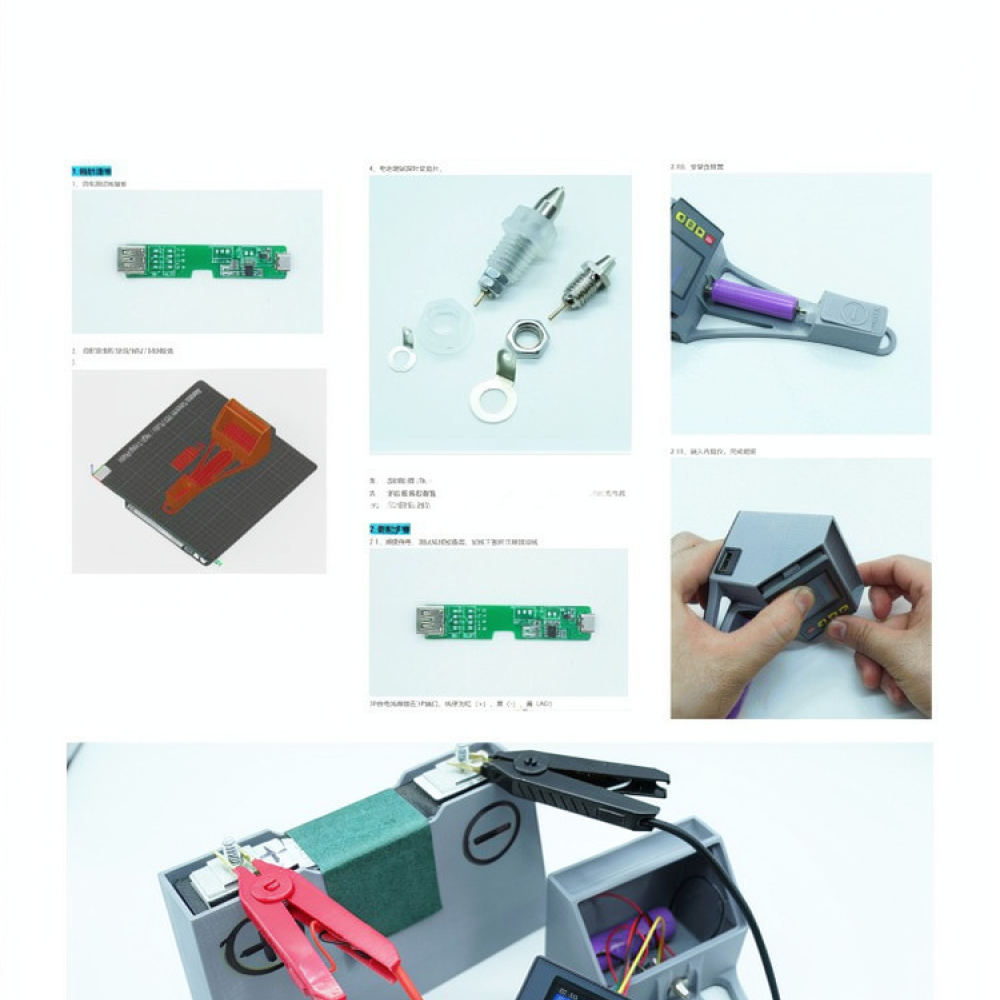 Эффективный прибор для измерен – обзор и цена Battery Internal Resistance Tester Four Wire